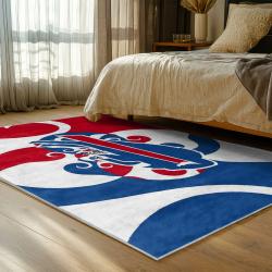 nfl buffalo bills area rug non slip football carpet home decor gift idea for fans bedroom bb60