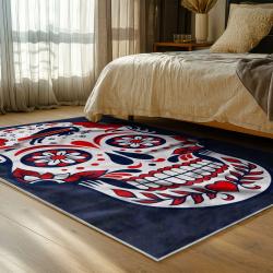 nfl buffalo bills area rug non slip football carpet home decor gift idea for fans bedroom bb74