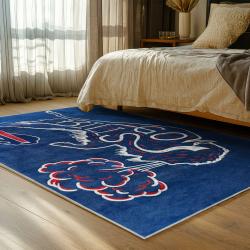 nfl buffalo bills area rug non slip football carpet home decor gift idea for fans bedroom bb75