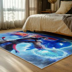 nfl buffalo bills area rug non slip football carpet home decor gift idea for fans bedroom bb94