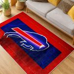 nfl buffalo bills area rug non slip football carpet home decor gift idea for fans living room bb101