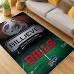 nfl buffalo bills area rug non slip football carpet home decor gift idea for fans living room bb103