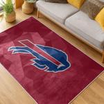 nfl buffalo bills area rug non slip football carpet home decor gift idea for fans living room bb104