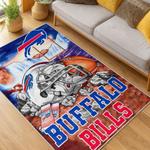 nfl buffalo bills area rug non slip football carpet home decor gift idea for fans living room bb107