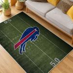 nfl buffalo bills area rug non slip football carpet home decor gift idea for fans living room bb110