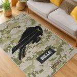 nfl buffalo bills area rug non slip football carpet home decor gift idea for fans living room bb111