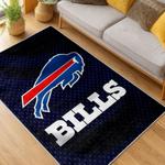 nfl buffalo bills area rug non slip football carpet home decor gift idea for fans living room bb119