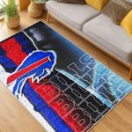 nfl buffalo bills area rug non slip football carpet home decor gift idea for fans living room bb121