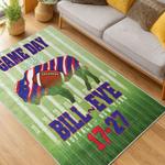 nfl buffalo bills area rug non slip football carpet home decor gift idea for fans living room bb122