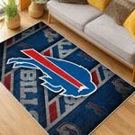 nfl buffalo bills area rug non slip football carpet home decor gift idea for fans living room bb126
