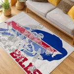 nfl buffalo bills area rug non slip football carpet home decor gift idea for fans living room bb147