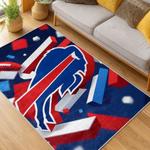 nfl buffalo bills area rug non slip football carpet home decor gift idea for fans living room bb152