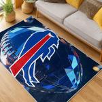 nfl buffalo bills area rug non slip football carpet home decor gift idea for fans living room bb153