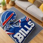 nfl buffalo bills area rug non slip football carpet home decor gift idea for fans living room bb154