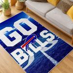 nfl buffalo bills area rug non slip football carpet home decor gift idea for fans living room bb161