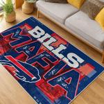nfl buffalo bills area rug non slip football carpet home decor gift idea for fans living room bb32