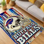 nfl buffalo bills area rug non slip football carpet home decor gift idea for fans living room bb38
