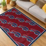 nfl buffalo bills area rug non slip football carpet home decor gift idea for fans living room bb40