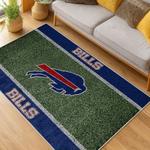 nfl buffalo bills area rug non slip football carpet home decor gift idea for fans living room bb42