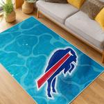 nfl buffalo bills area rug non slip football carpet home decor gift idea for fans living room bb48