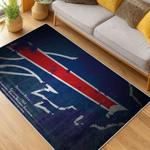 nfl buffalo bills area rug non slip football carpet home decor gift idea for fans living room bb50