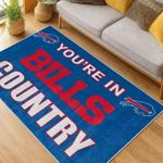 nfl buffalo bills area rug non slip football carpet home decor gift idea for fans living room bb54