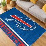 nfl buffalo bills area rug non slip football carpet home decor gift idea for fans living room bb65