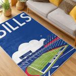 nfl buffalo bills area rug non slip football carpet home decor gift idea for fans living room bb71