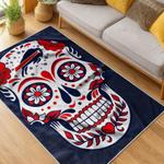 nfl buffalo bills area rug non slip football carpet home decor gift idea for fans living room bb74