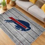 nfl buffalo bills area rug non slip football carpet home decor gift idea for fans living room bb90