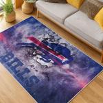 nfl buffalo bills area rug non slip football carpet home decor gift idea for fans living room bb95
