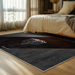 nfl chicago bears football team logo sport carpet area rug home decor bedroom cbw115
