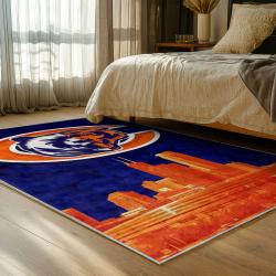nfl chicago bears football team logo sport carpet area rug home decor bedroom cbw162