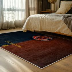 nfl chicago bears football team logo sport carpet area rug home decor bedroom cbw183