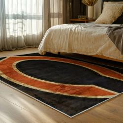 nfl chicago bears football team logo sport carpet area rug home decor bedroom cbw72