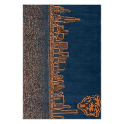 nfl chicago bears football team logo sport carpet area rug home decor gift cbw103