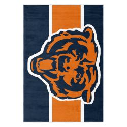 nfl chicago bears football team logo sport carpet area rug home decor gift cbw106