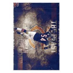 nfl chicago bears football team logo sport carpet area rug home decor gift cbw112