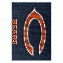 nfl chicago bears football team logo sport carpet area rug home decor gift cbw117