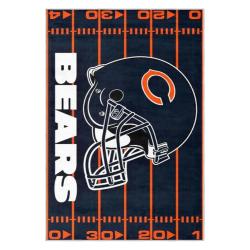 nfl chicago bears football team logo sport carpet area rug home decor gift cbw127