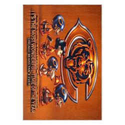 nfl chicago bears football team logo sport carpet area rug home decor gift cbw128