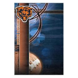 nfl chicago bears football team logo sport carpet area rug home decor gift cbw131