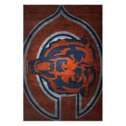nfl chicago bears football team logo sport carpet area rug home decor gift cbw143