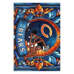 nfl chicago bears football team logo sport carpet area rug home decor gift cbw146