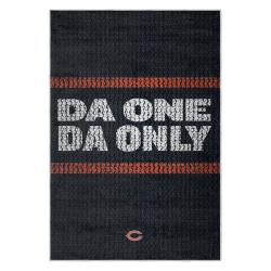 nfl chicago bears football team logo sport carpet area rug home decor gift cbw147