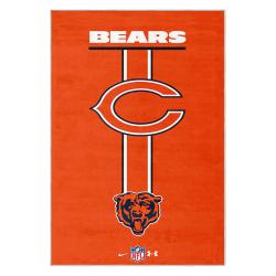nfl chicago bears football team logo sport carpet area rug home decor gift cbw149
