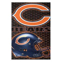 nfl chicago bears football team logo sport carpet area rug home decor gift cbw154