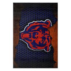 nfl chicago bears football team logo sport carpet area rug home decor gift cbw174