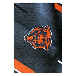 nfl chicago bears football team logo sport carpet area rug home decor gift cbw179