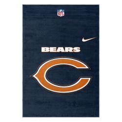 nfl chicago bears football team logo sport carpet area rug home decor gift cbw180
